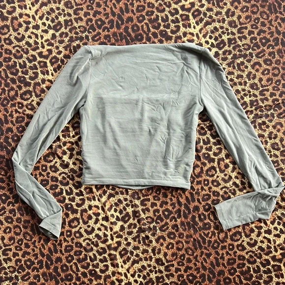 Aritzia ruched long sleeve - Picture 4 of 4